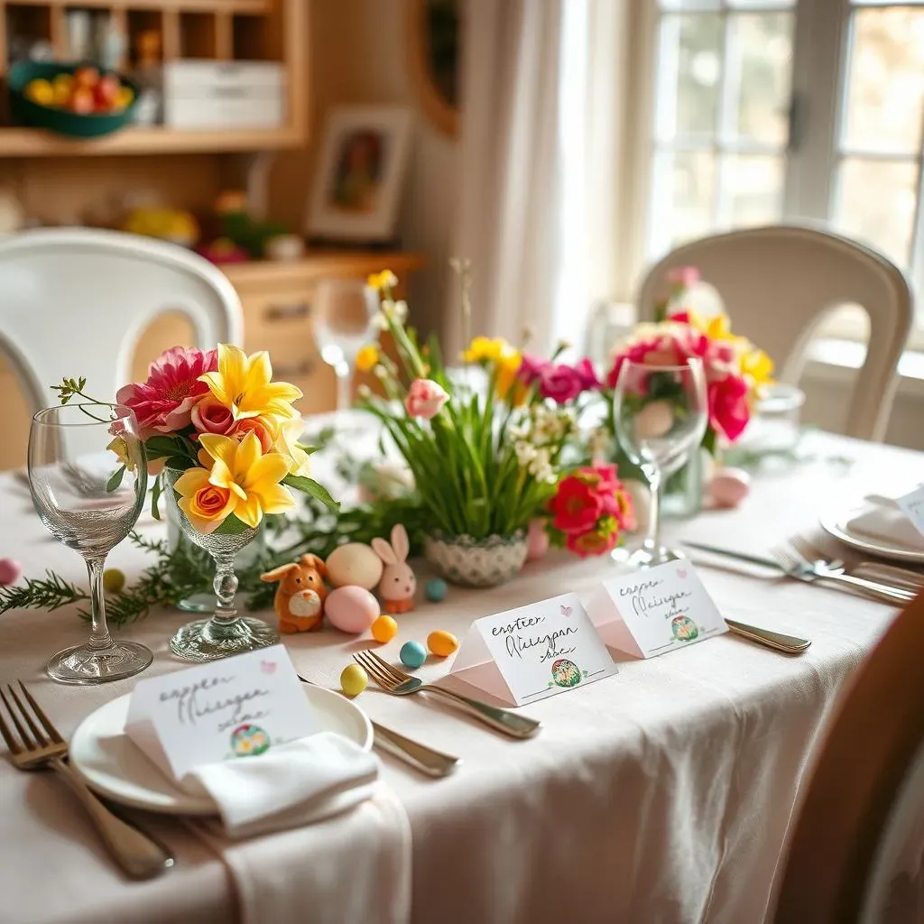 Adding Personal Touches: Easter Table Decor Ideas