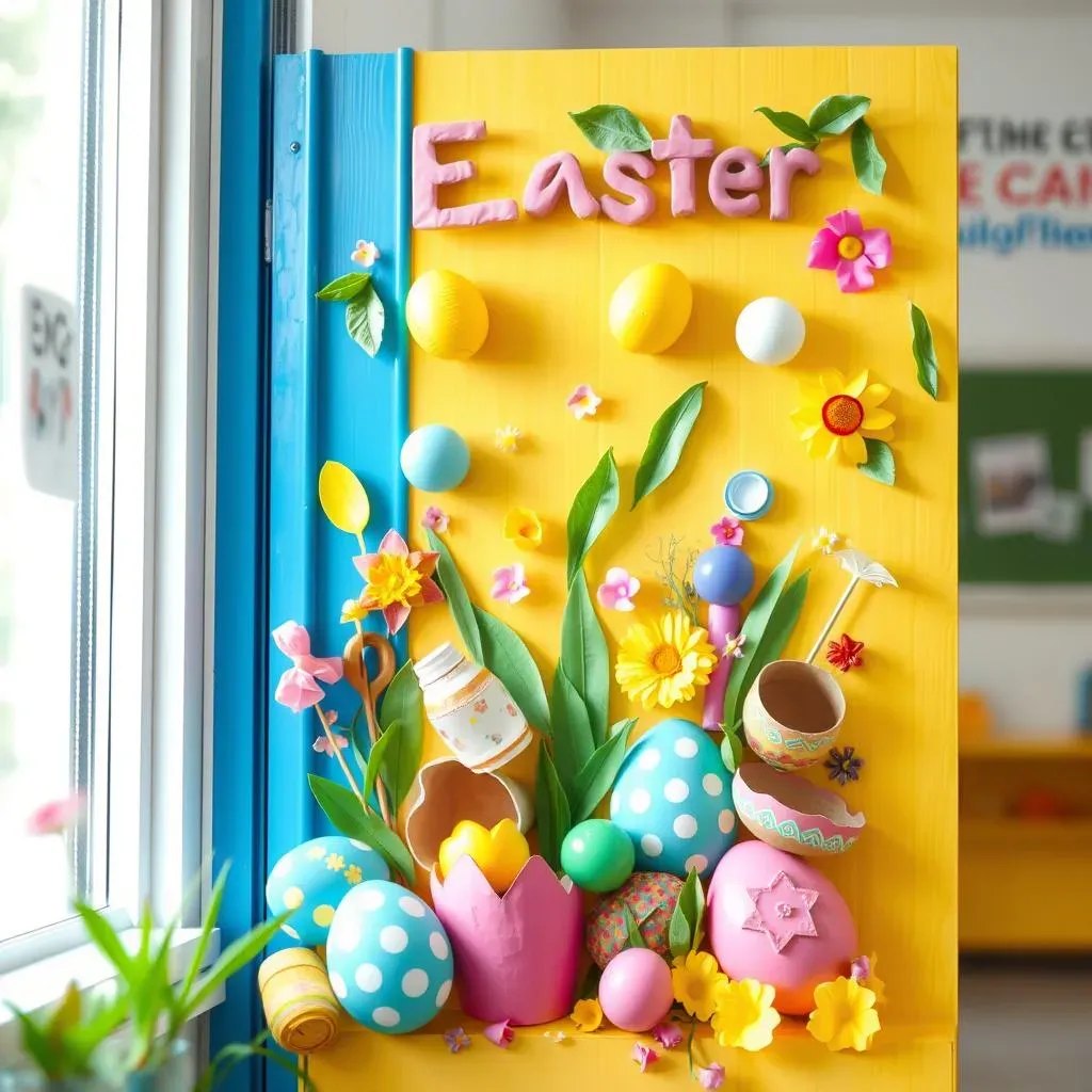 BudgetFriendly Easter Door Decorations Classroom Ideas