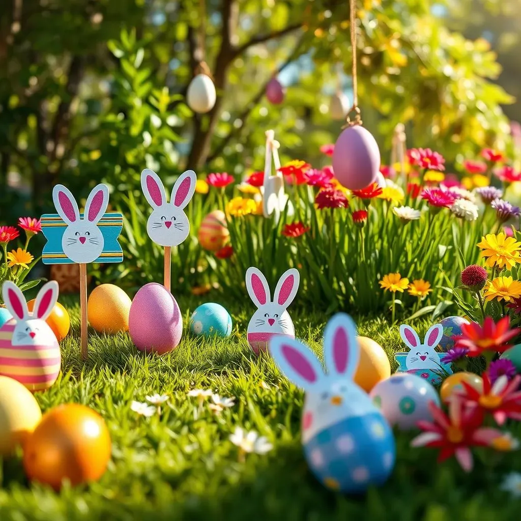 Crafting Unique DIY Easter Egg Hunt Decorations
