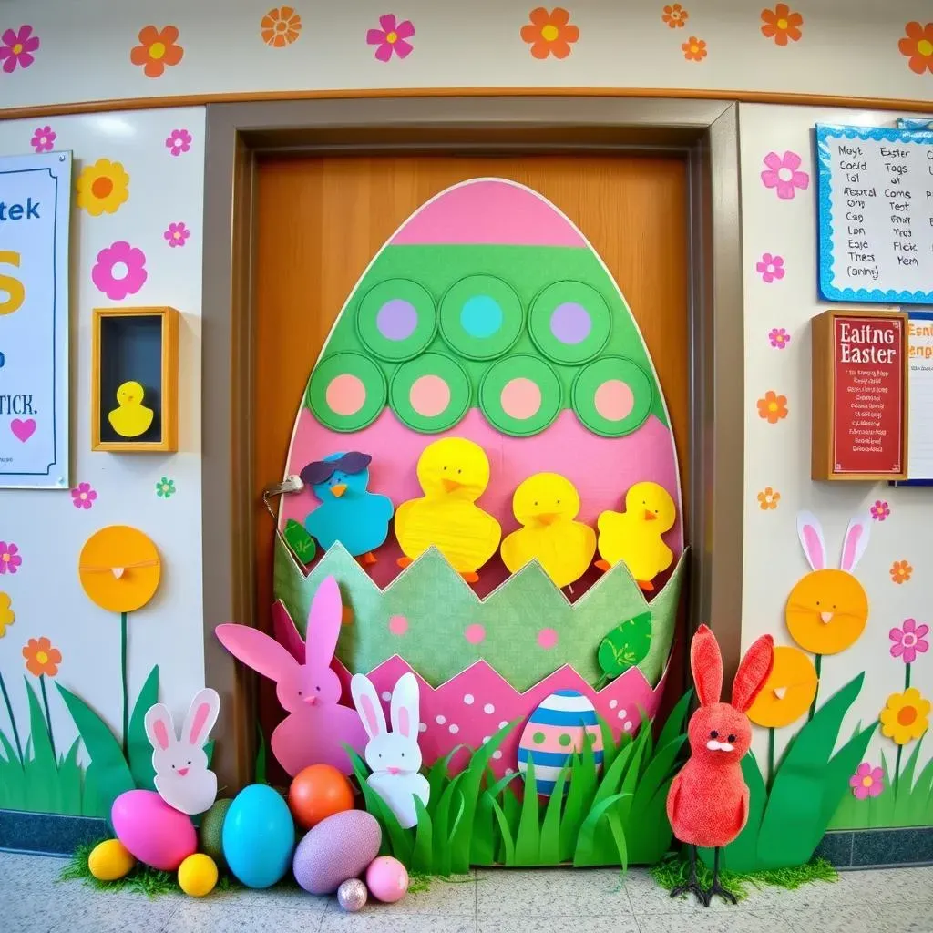 Creative Classroom Transformations:  Easter Door Decor Projects