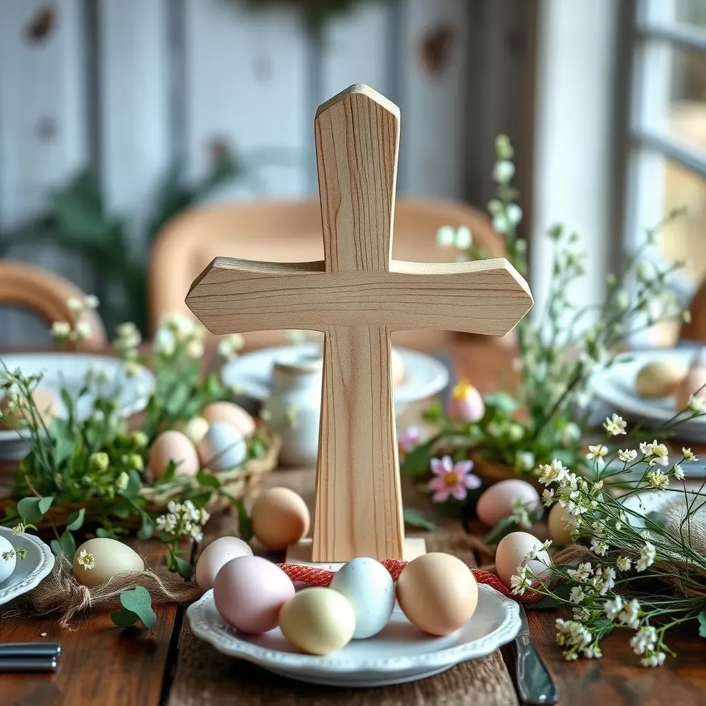 Creative Easter Cross Table Decoration Ideas