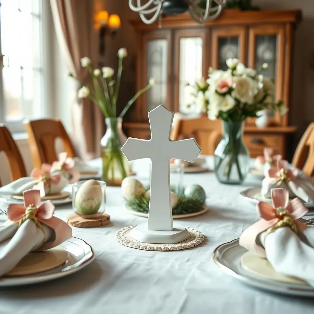 DIY Easter Cross Table Decorations: Simple Crafts