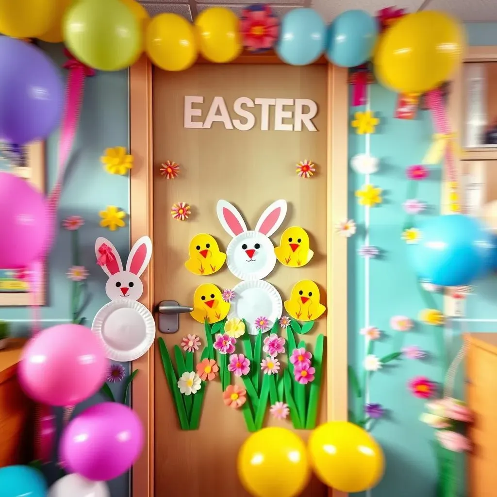 Easy DIY Easter Classroom Door Decorations: BudgetFriendly & TimeSaving