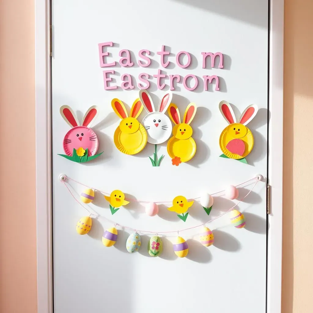 Easy DIY Easter Door Decorations for the Classroom