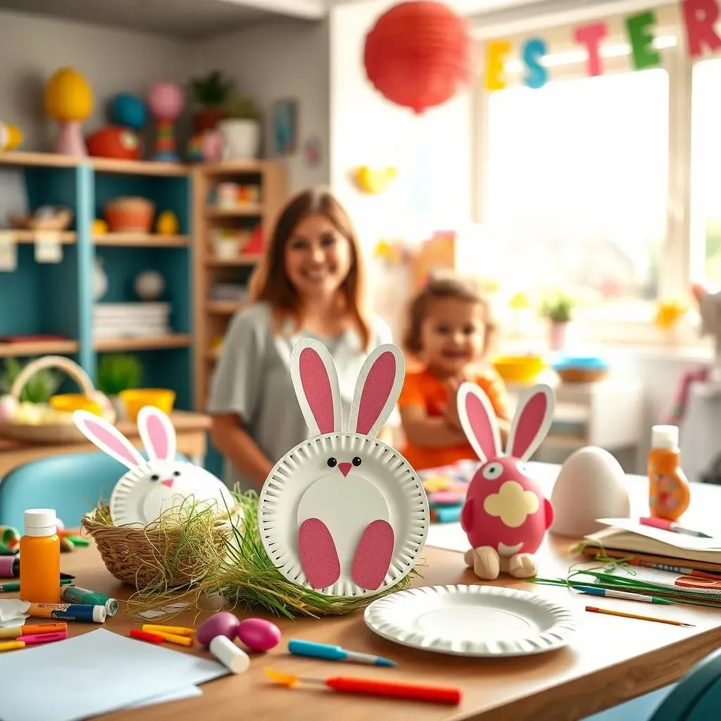 Easy DIY Preschool Easter Door Decorations for Busy Teachers