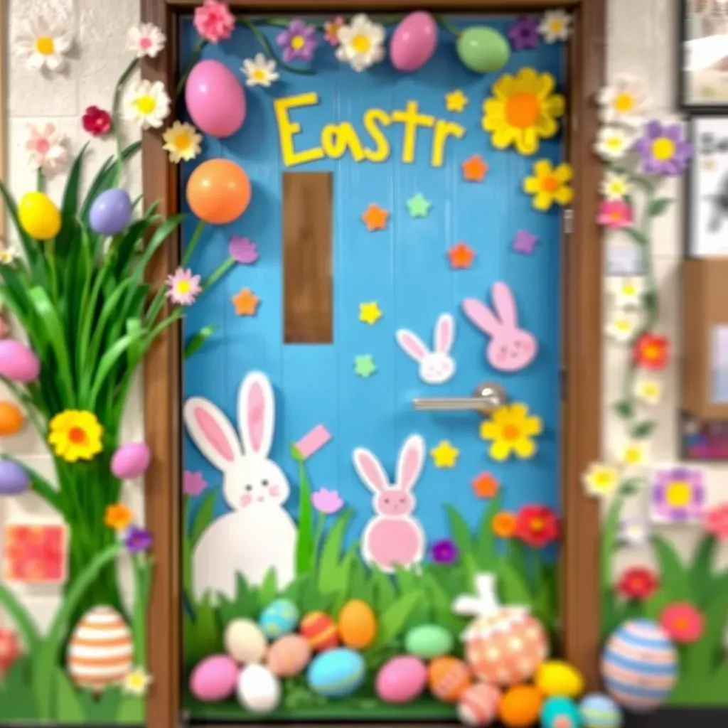 Fun and Engaging Easter Classroom Door Decoration Activities