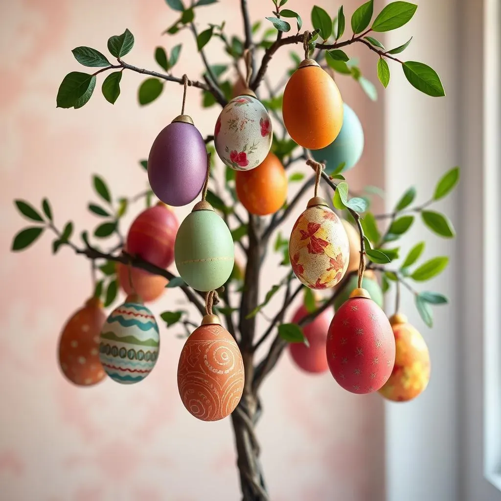 Making Your Own Easter Egg Tree: StepbyStep