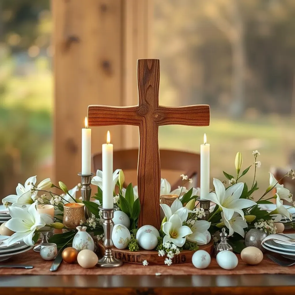 Religious Easter Table Decorations: Adding a Spiritual Touch