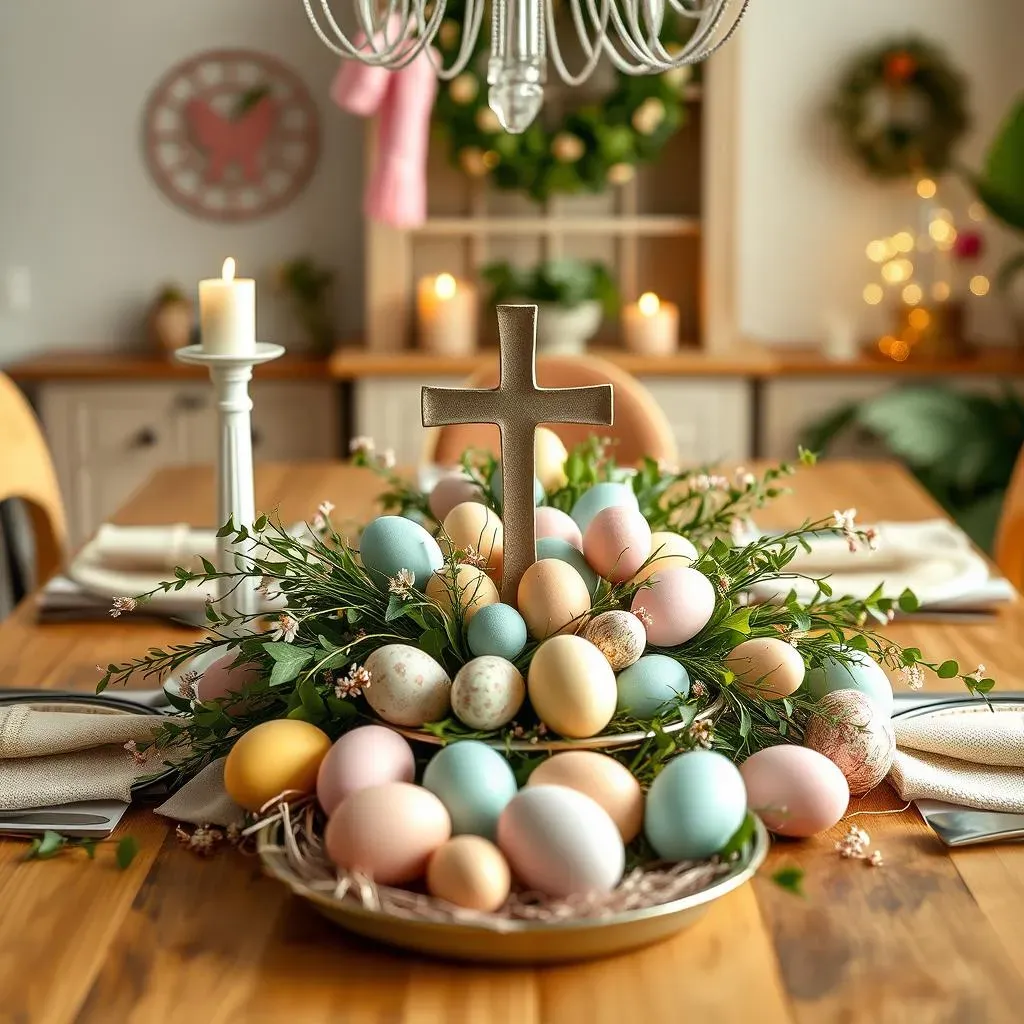 Religious Easter Table Decorations: FaithInspired Dollar Store Crafts