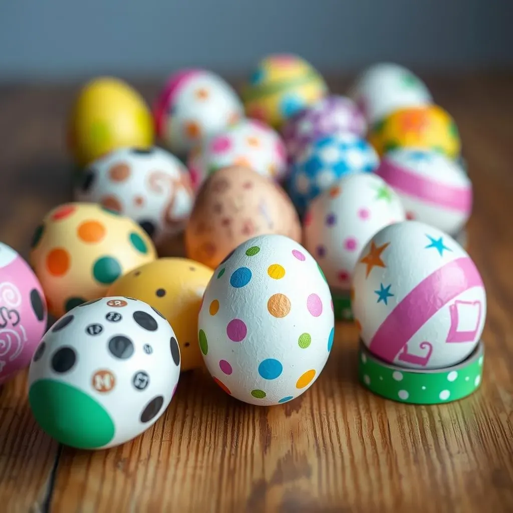 Simple Decorated Easter Eggs Ideas for Beginners