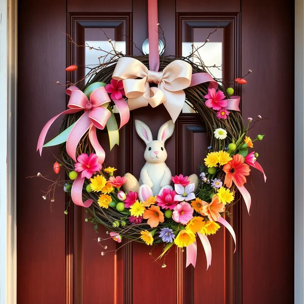 Simple & Stunning Easter Door Decorations