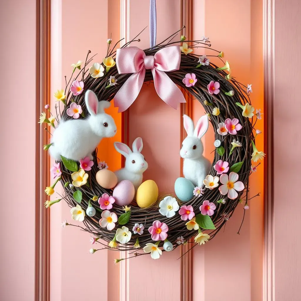 Simple & Stunning Easter Door Decorations