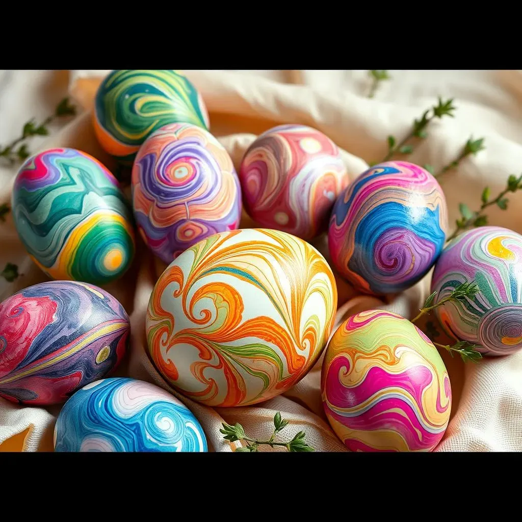 Sophisticated Dyeing Techniques for Easter Eggs