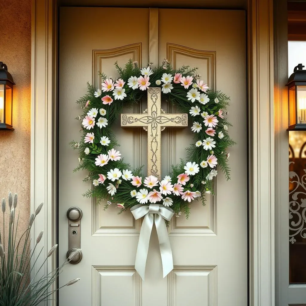 Stunning Christian Easter Door Decorations: Wreath Ideas