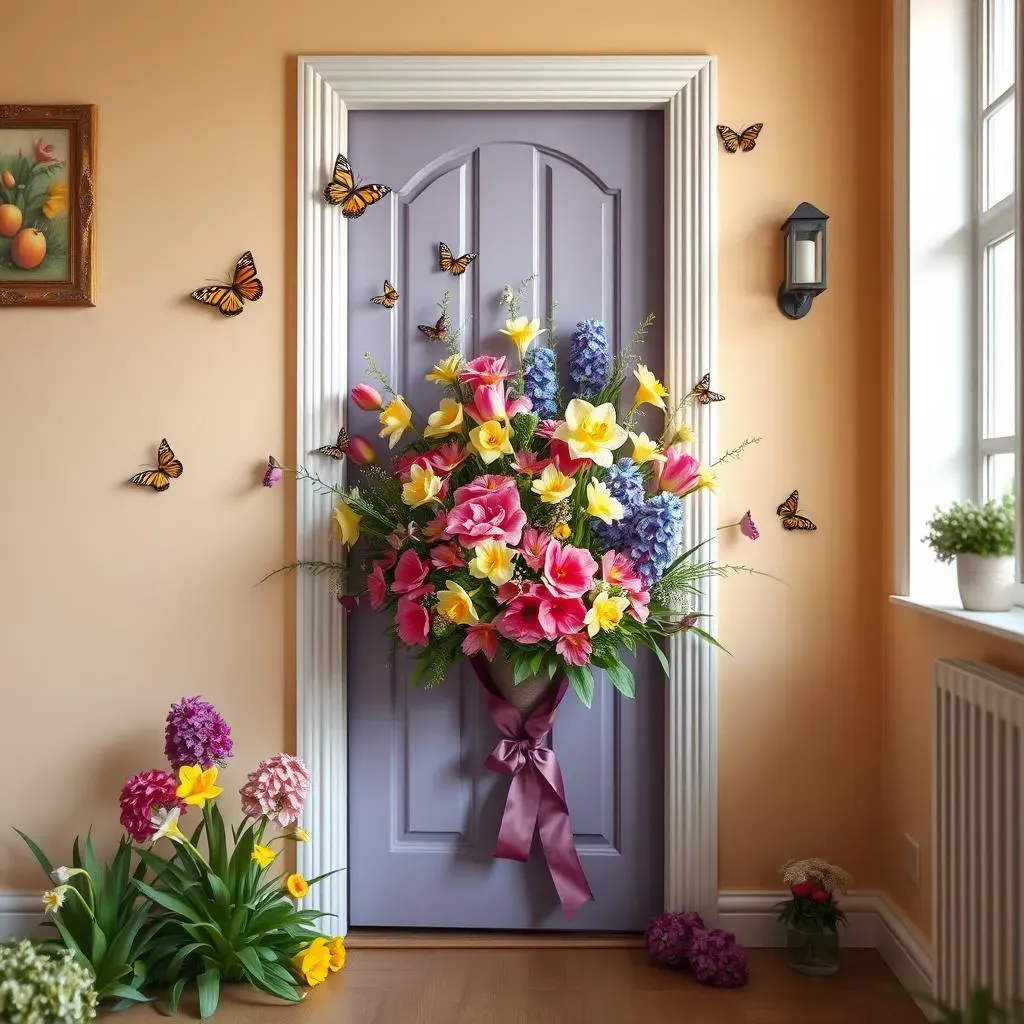 Unique Easter Door Decoration Ideas: Beyond the Bunny