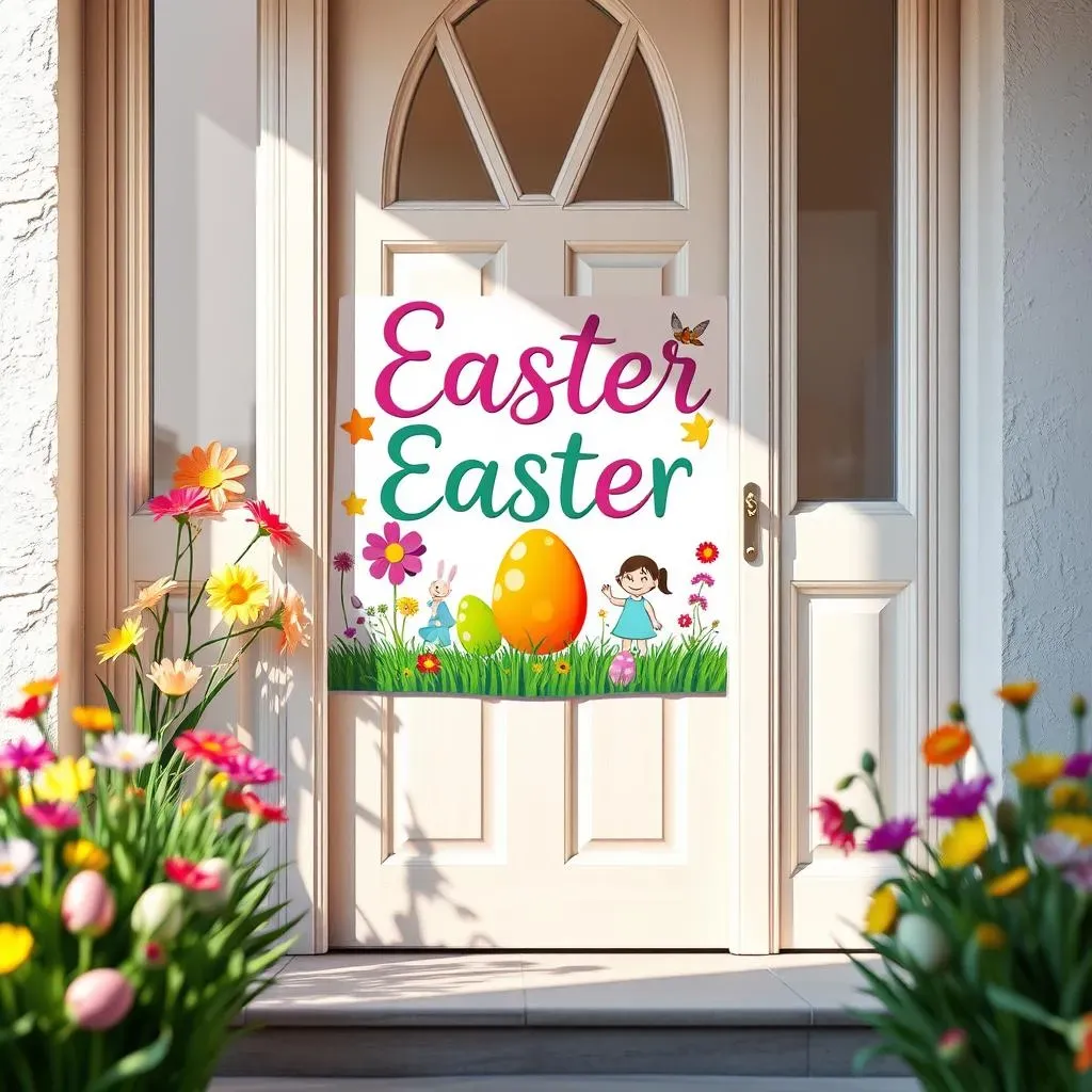 Where to Buy Your Happy Easter Door Sign: Online vs. InStore